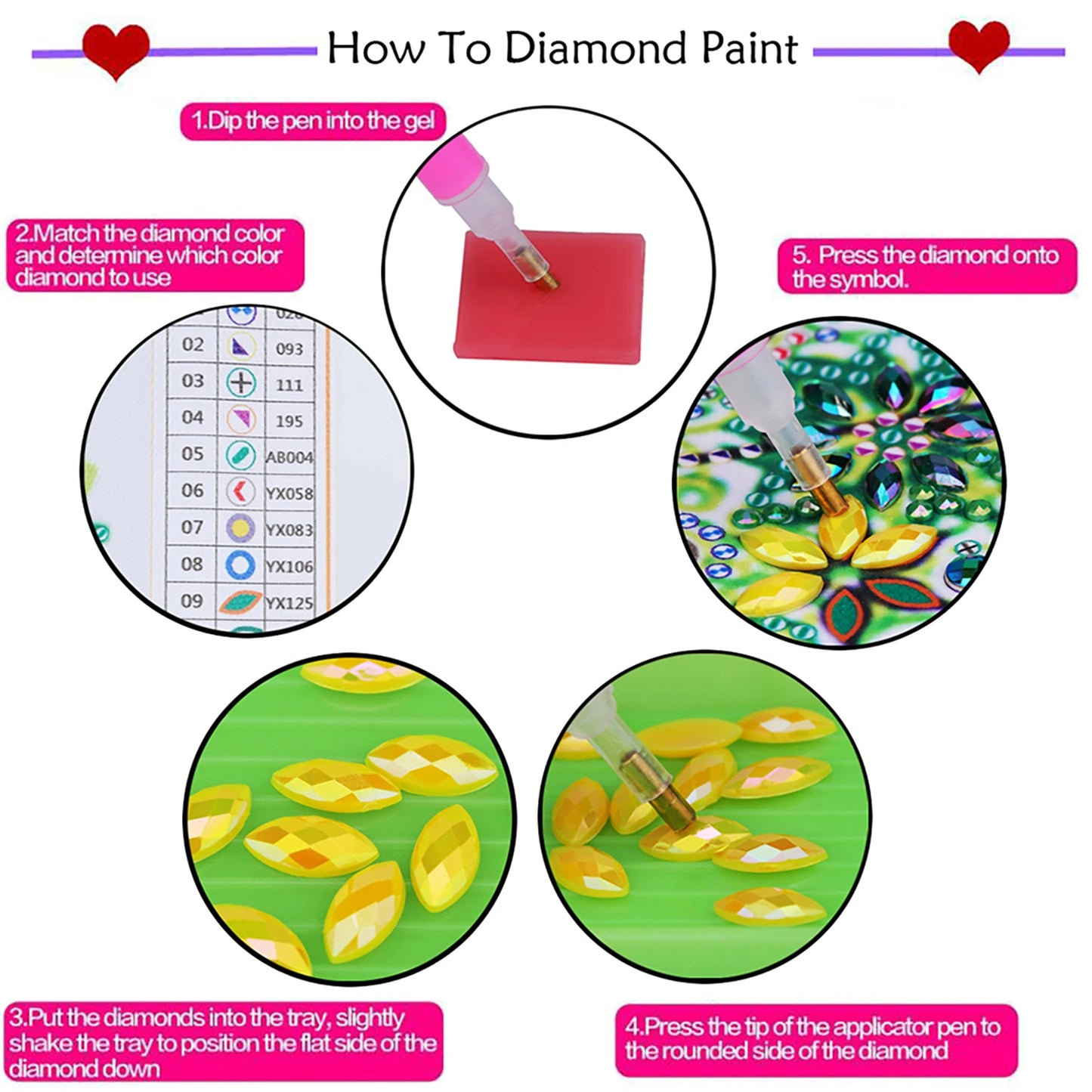 Beauty Special Shaped 5D DIY Partial Drill Diamonds Dots Gem Art Kits for Adults Home Wall Decor Diamond Dots Paintings 30x30cm