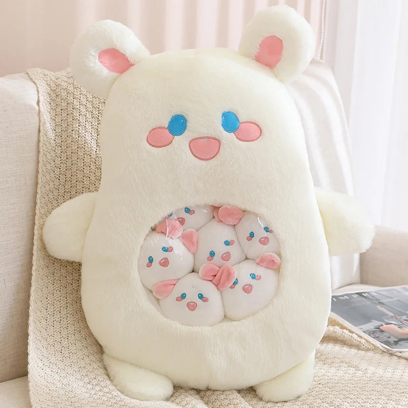 50cm Capybara Plush Pillow Cute Stuffed Animal Koala Dino Capibara Plushies Large Hug Pillow Cushion Xmas Gift