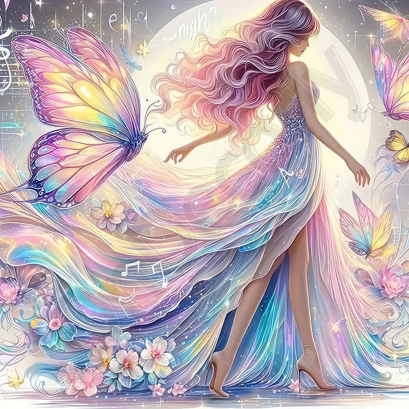 5D Diy Diamond Paintings Kits New 2025 Accessories 30x30 cm Wall Art Diamond Art Painting Kits Embroidery Full Crystal Mosaic
