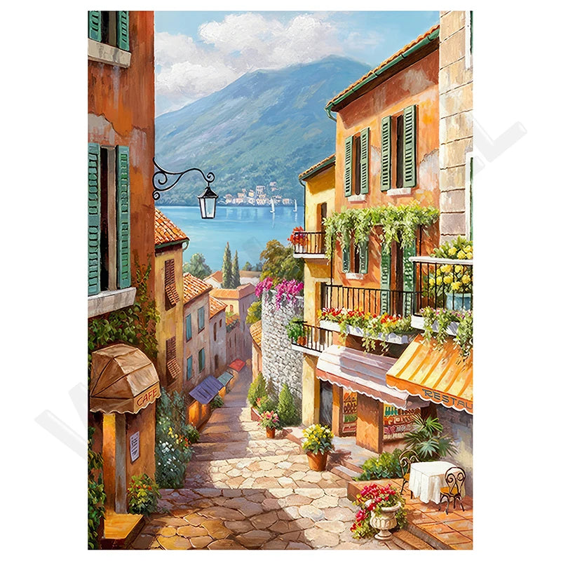 New 5D Diy Diamond Paintings 30x40 cm Mosaic Wall Diamond Art Painting Kits Embroidery Full Crystal Accessories New 2025 Paint