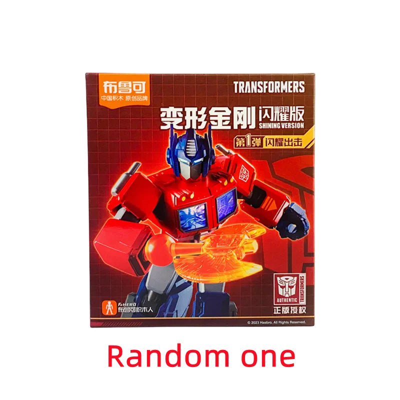 Animated movies Transformers One Building Blocks Blokees Optimus Prime Megatron Action Toy Figurine Kids Collections Gift