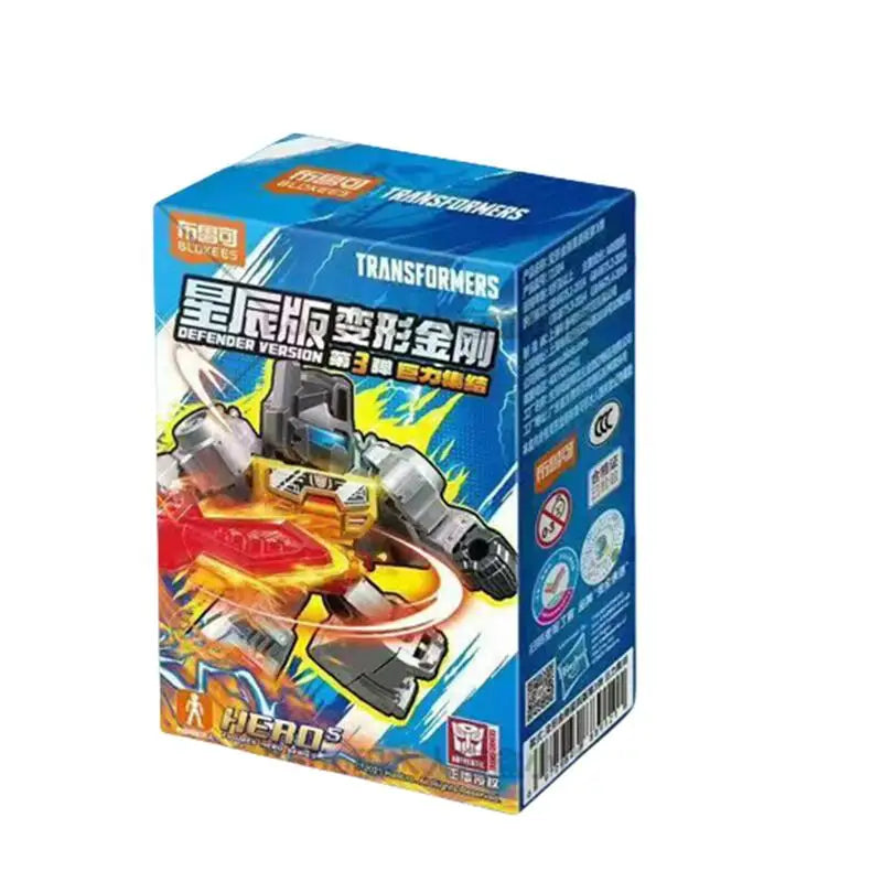 NEW Blokees Transformers 12PCS GV01-GV06 Optimus Prime,Megatron，Soundwave，Grimlock，Shockwave，Surprise Blind Box Children's Gift