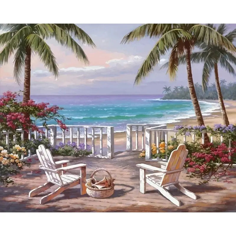 GATYZTORY Painting By Numbers Oil Paint For Adult Coloring By Numbers On Canvas Painting Unique Gift Home Deco