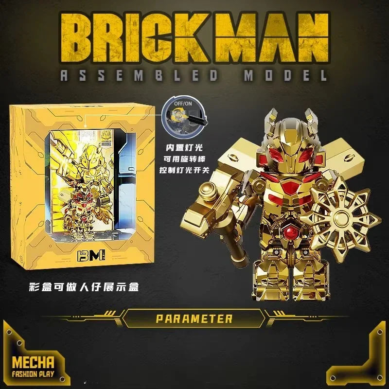Transformers Optimus Prime Blocks MOC Small Grain Megatron Children's Assembly Toy Bumblebee Model Desktop Ornament Gift