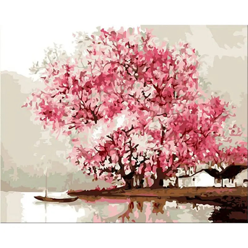 GATYZTORY Painting By Numbers Oil Paint For Adult Coloring By Numbers On Canvas Painting Unique Gift Home Deco