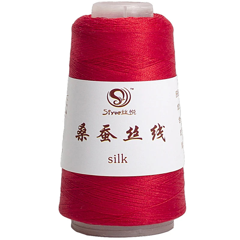 Real Silk Yarns for Knitting and Crochet