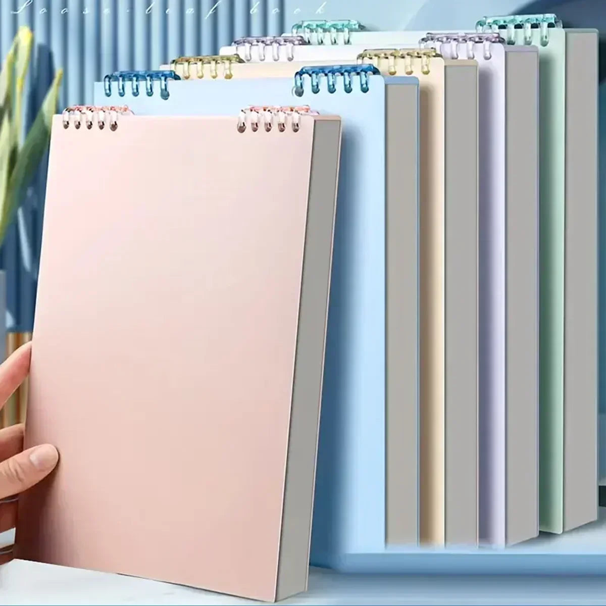 A5 60 Sheets Thick Notebook Spiral Binding