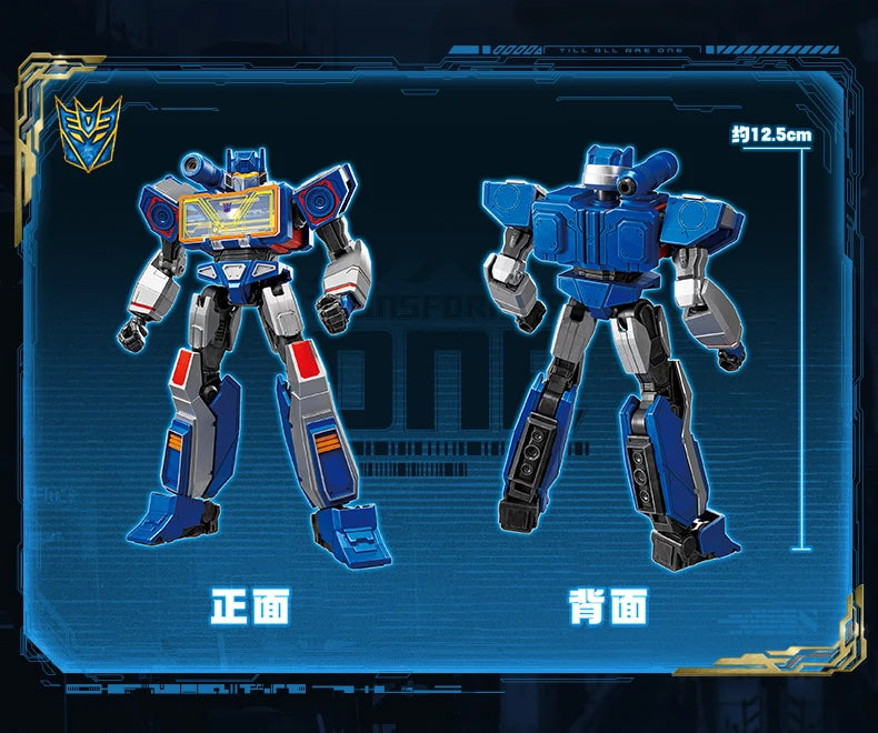 Original Blokees Transformers Optimus Prime The Fallen Shockwave Building Block Sentinel Prime Megatron Scourge Movie Toys Gifts