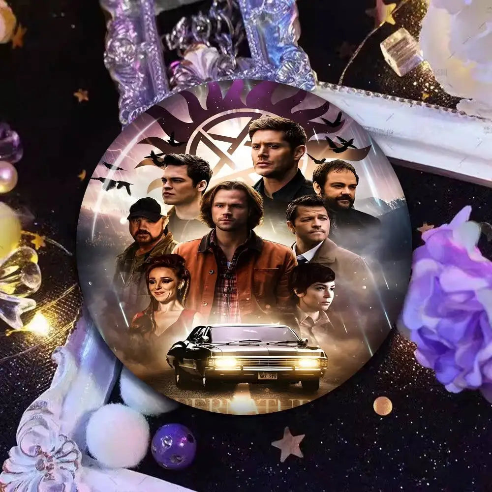 TV Play Series Supernatural Movie New Brooches Soft Button Pin Silly Gnarpy On A Skateboard Meme Badge Gamer Collection Gifts