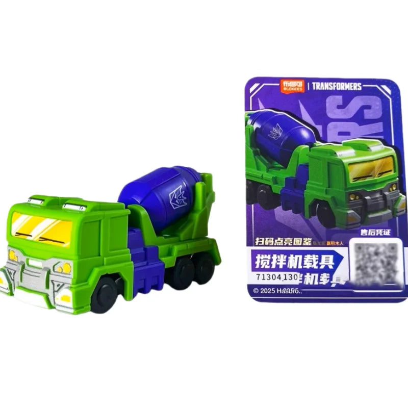 BLOKEES Transformers Building Block Man Star Edition 3nd Grimlock Soundwave Pocket Blind Box Mini Assembling Toy Children's Gift