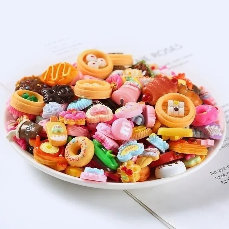 5/20/40pcs Mini Food Beverage Accessories Mini Blind Box House Kitchen Decoration Creative Party Blind Bag Children's Toy Gifts
