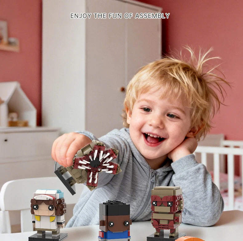 Brick Head Z model building toys, creative home decorations, building blocks sets, children's birthday gifts, educational toys