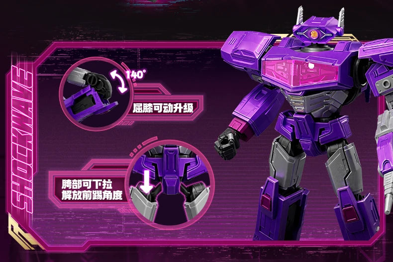Original Blokees Transformers Optimus Prime The Fallen Shockwave Building Block Sentinel Prime Megatron Scourge Movie Toys Gifts