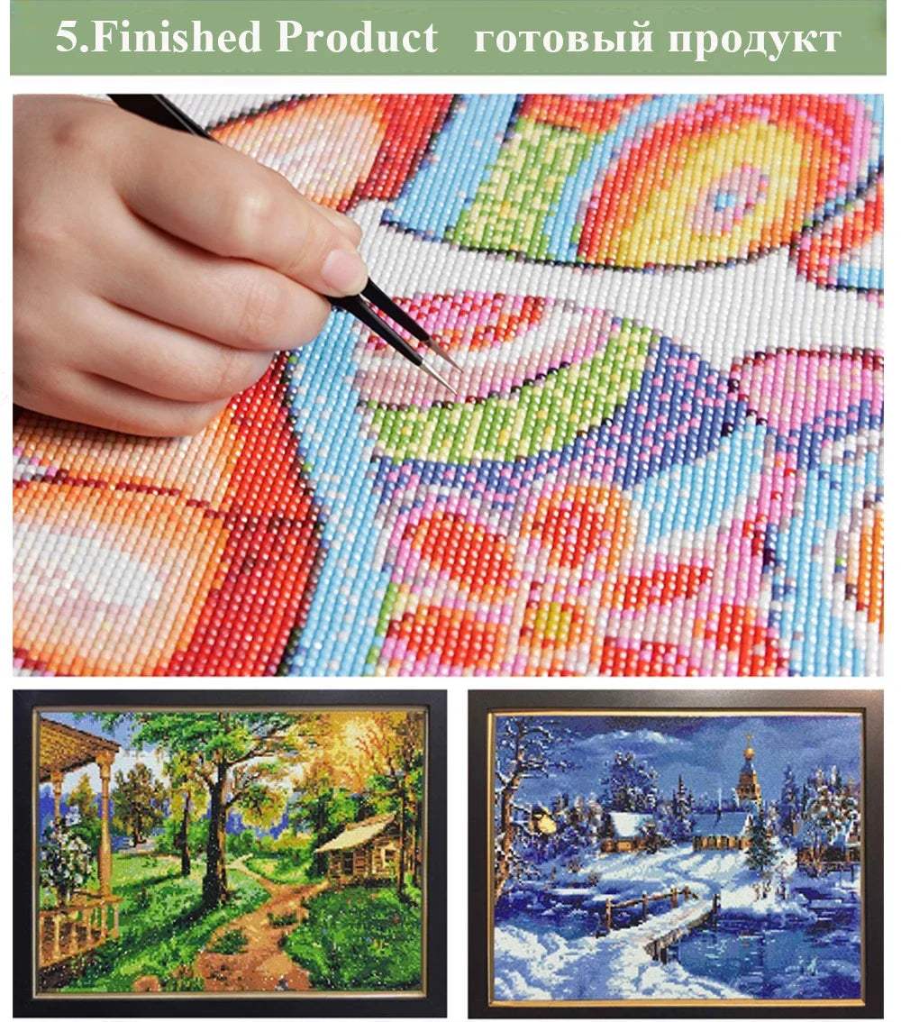 5D DIY  Diamond Painting  Twilight Movie Poster TV  Drama Cross Stitch Kit Embroidery Mosaic Home Decor Art diamond art painting