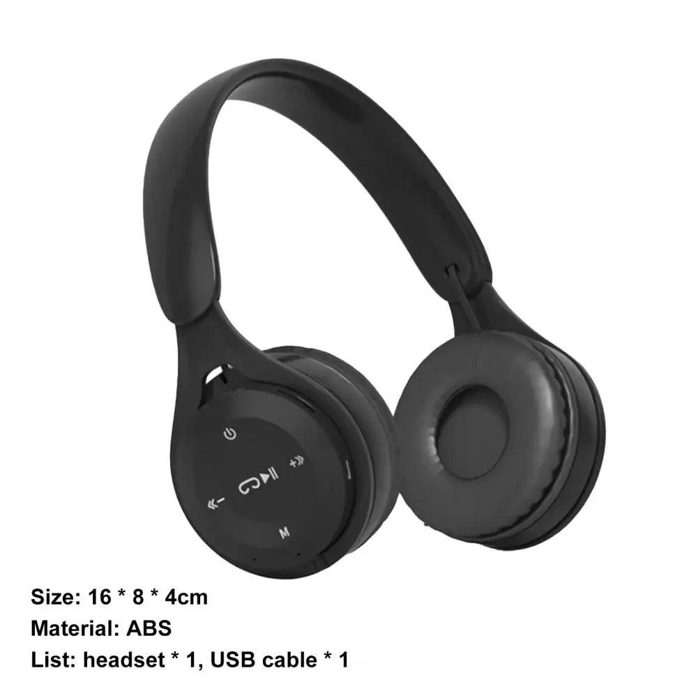 Macaron Headphones Kids Wireless Bluetooth Headphone Stereo Headband Gaming Headset with Mic Gamer Girl Gift for Mobile Tablet