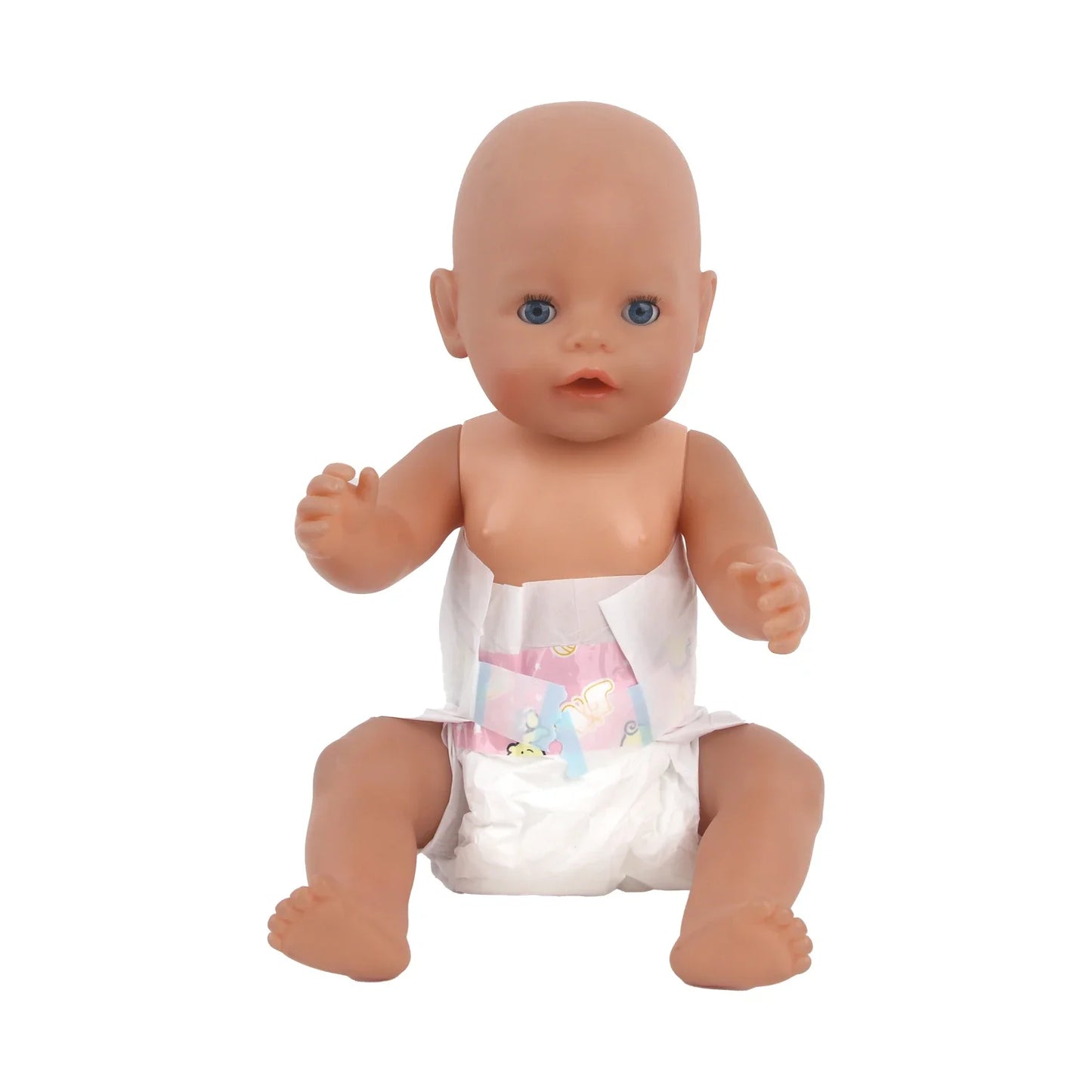 1/3/5Pcs Baby Dolls Diapers Pants Wear for 14-18 Inch Baby Dolls and Other Similar Dolls 43cm Baby Born Doll Underwear Doll Bibs