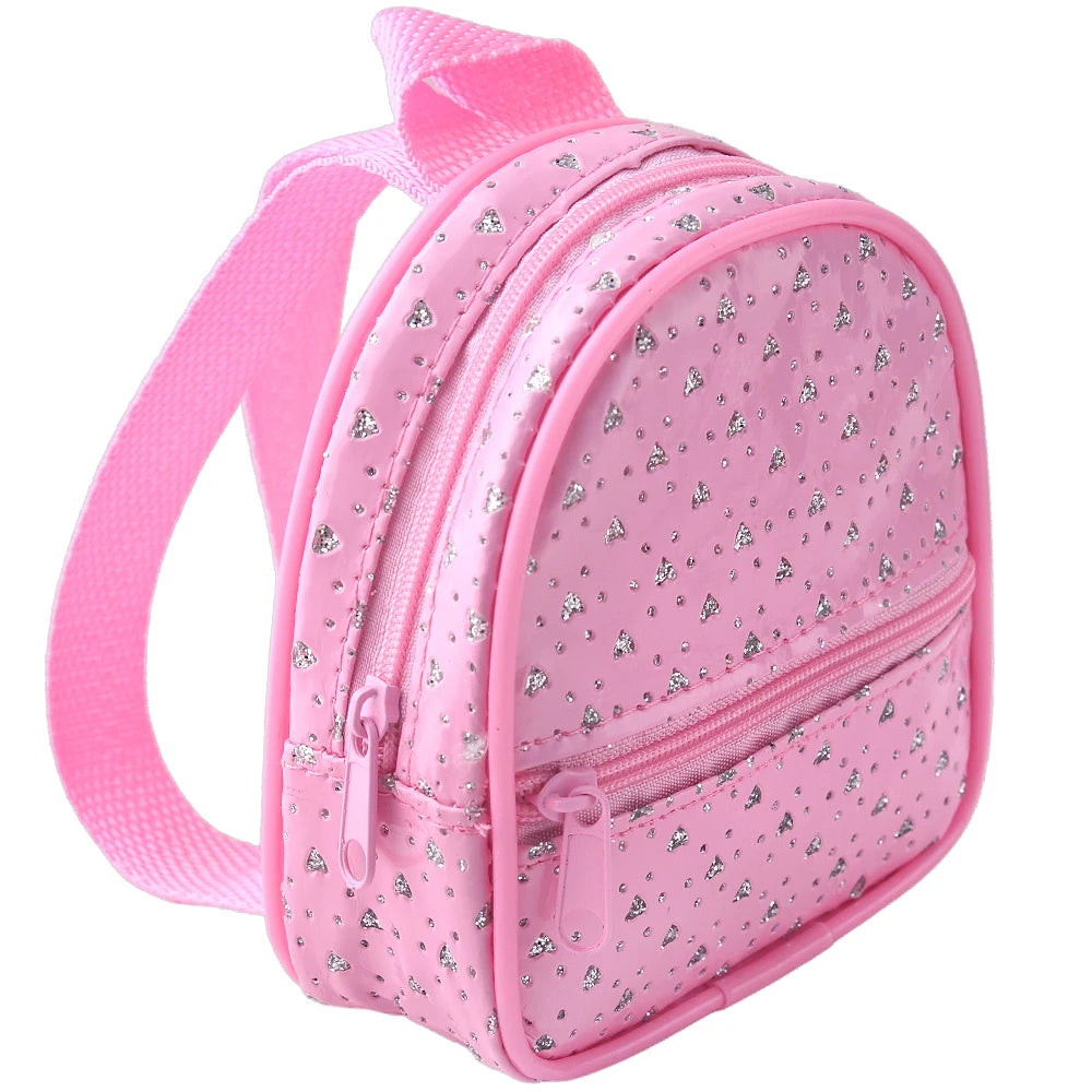 43 cm Baby Doll Cute Backpack Ours & Generation American 18 Inch Girl Doll Children Toys Dolls Accessories Cartoon Schoolbag