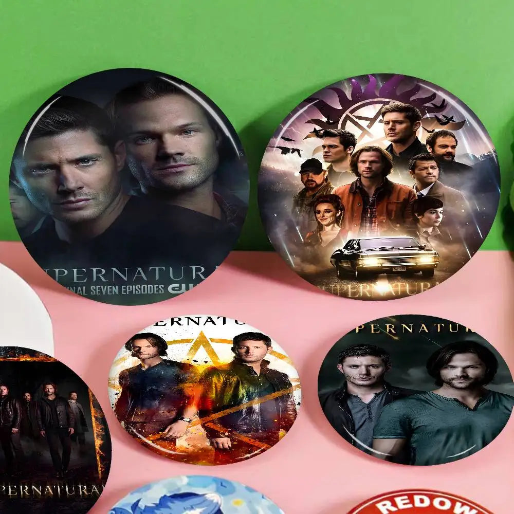 TV Play Series Supernatural Movie New Brooches Soft Button Pin Silly Gnarpy On A Skateboard Meme Badge Gamer Collection Gifts