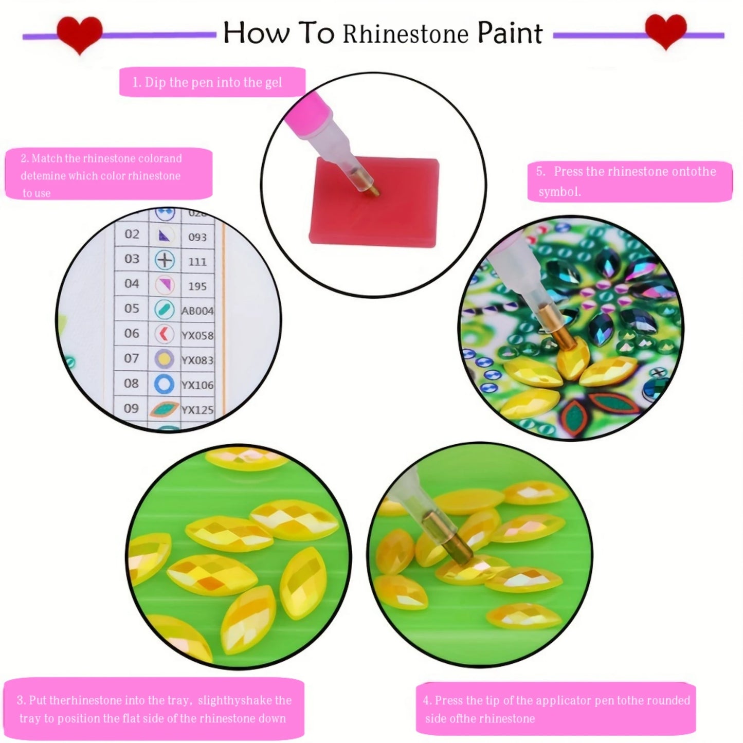 12/6/5 Piece/set DIY Faux Diamond Painting Art Keychain Kit Handmade Mosaic Art Keychain Home Pendant Decorations Party Supplies