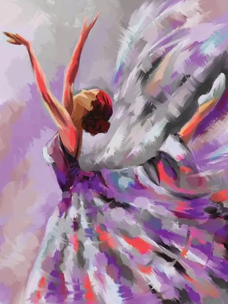 5D Diamond Painting Ballerina Full Round Portrait Diamond Mosaic Diy Diamond Embroidery Art Cross Stitch Home Decoration Gift