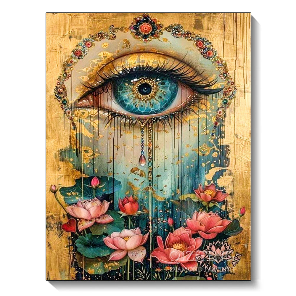 5D Diamond Painting Suitable for Adult Beginners Flowers Women Diamond Art Kit DIY Home Wall Decoration Crafts