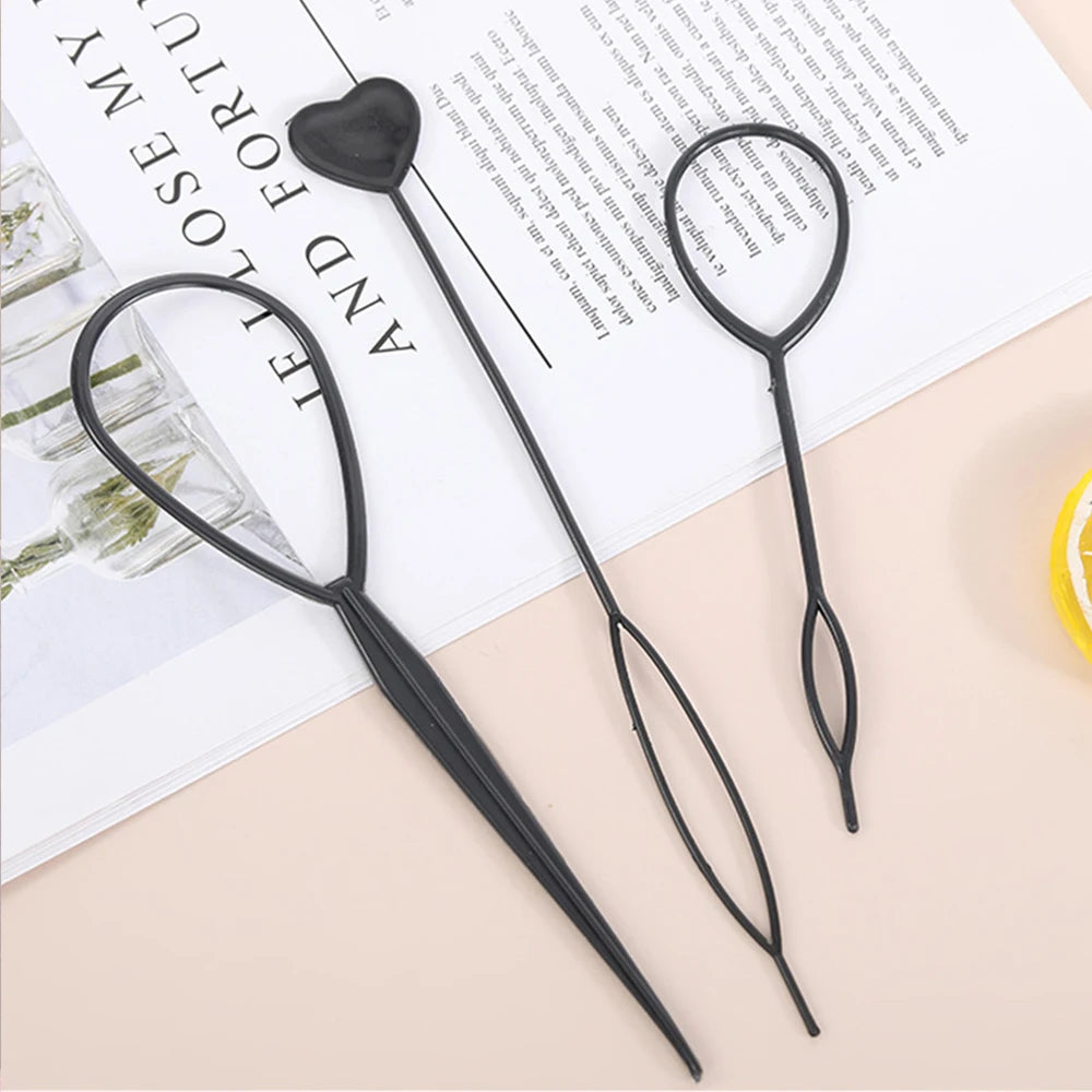 6pcs Hair Styling Set Hair Design Styling Tools Accessories DIY Hair Accessories Hair Modelling Tool Kit Hair Styling Tool Set