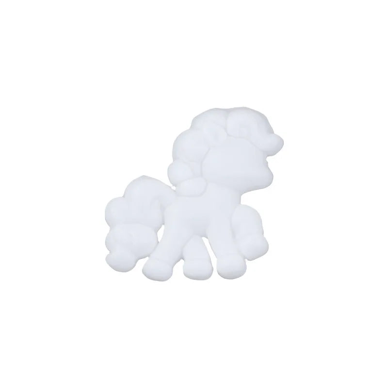 Food Toy Squeeze Mould Toast Handmade Molds DIY Cartoon Bear Slow-Rebound Stress Relief Squeeze Fun Rectangular Silicone Mold