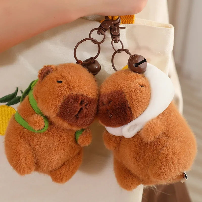 Capybara Plush Toy Simulation Capibara Cosplay Unicorn Dinosaur Dress Boba Bread Fruit Food Decor Birds Bubble Stuffed Animals