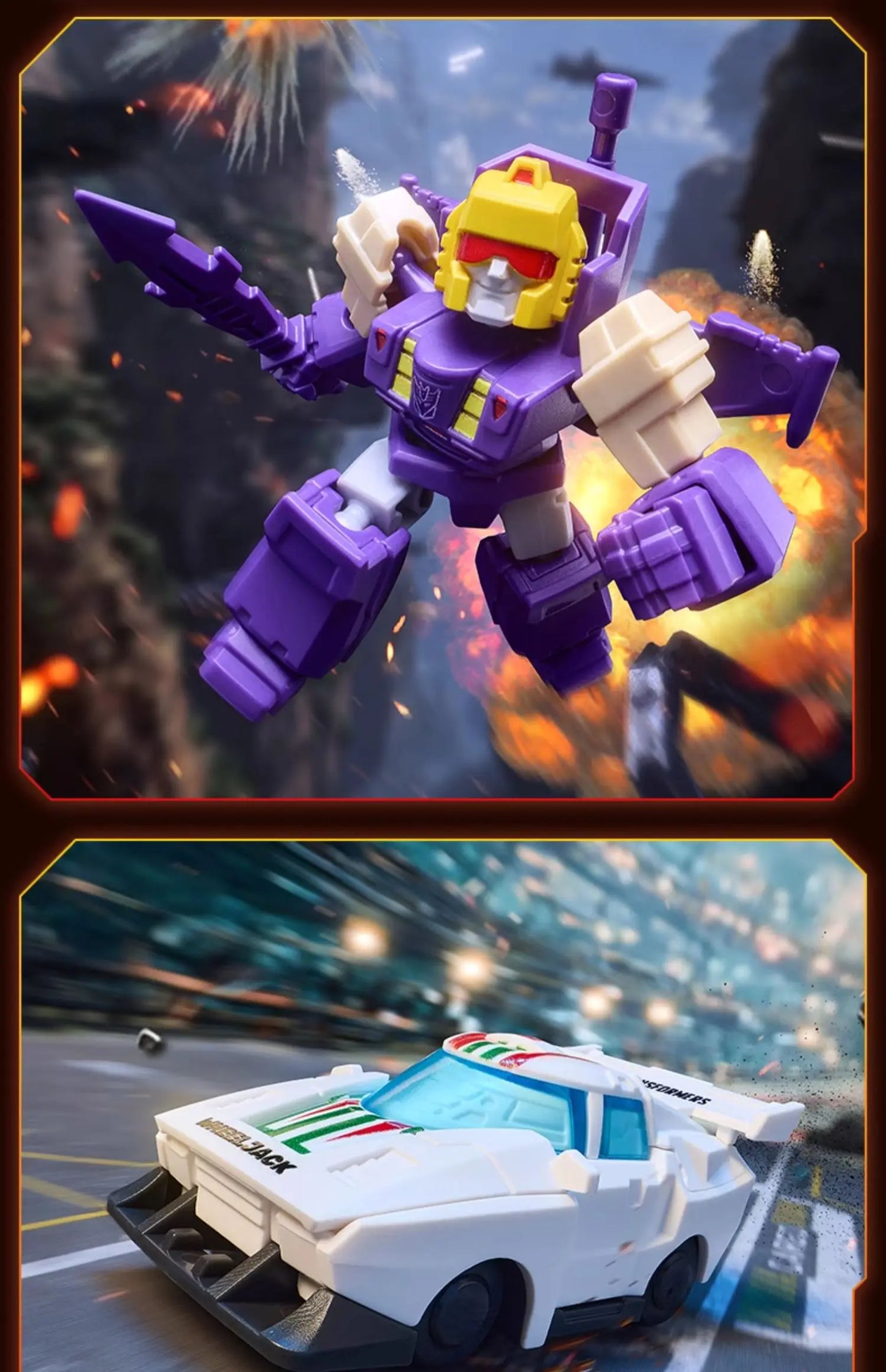 Blokees Transformers Grimlock Dinobots Starscream Optimus Prime Defender Version Transformation Bumblebee Robot Collection Toy