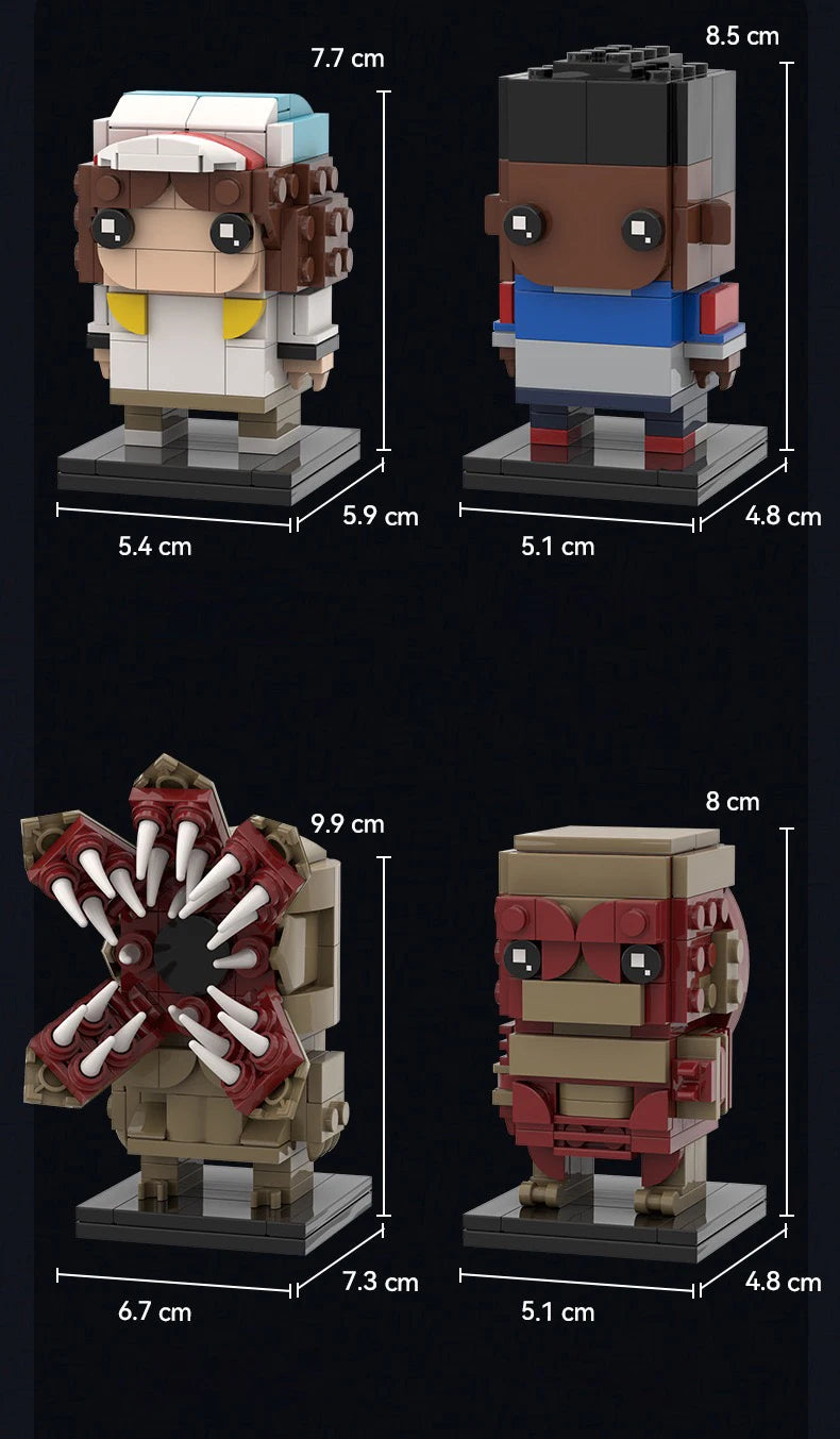 Brick Head Z model building toys, creative home decorations, building blocks sets, children's birthday gifts, educational toys