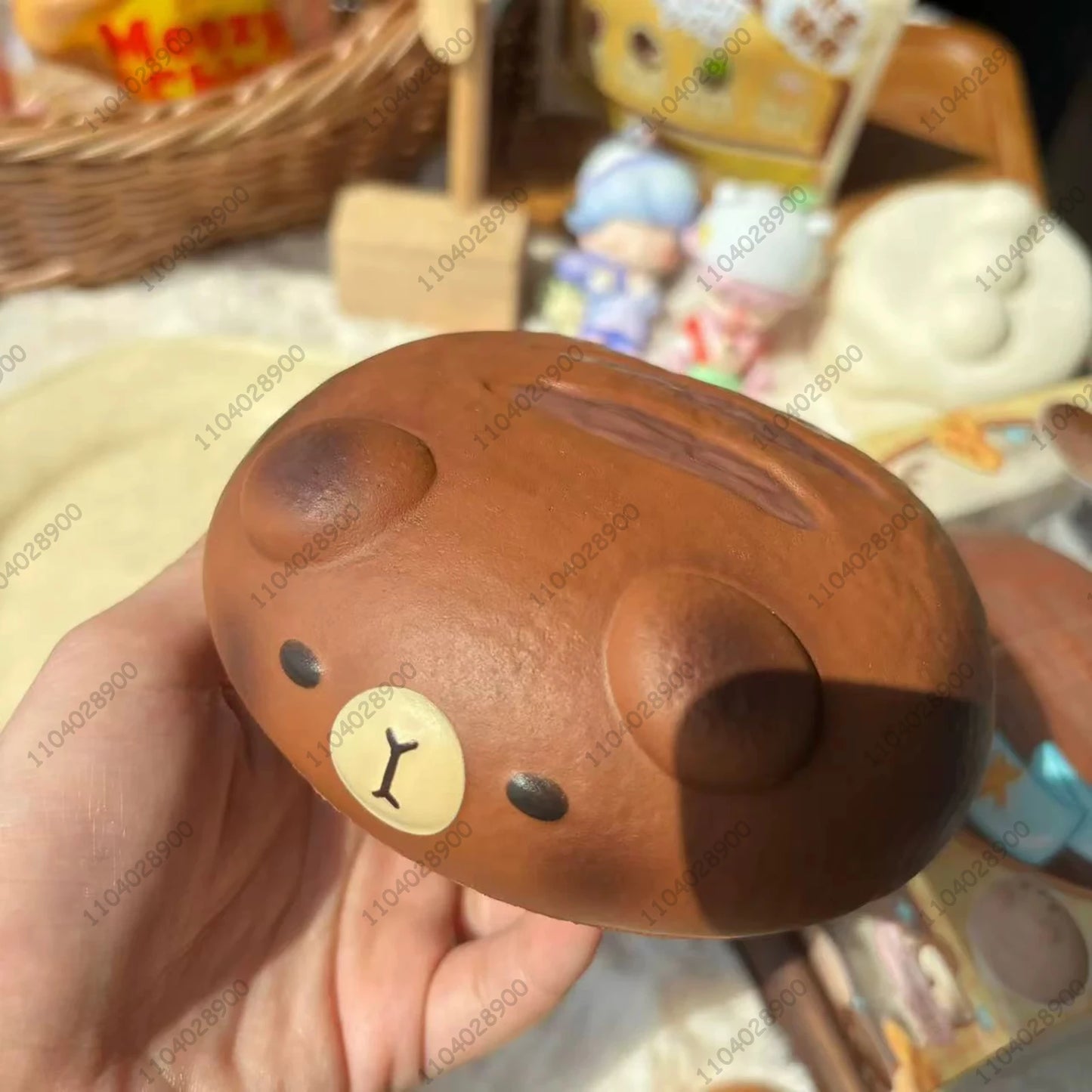 Capybara Bakery Slow Rising Squishy Capybara Toy Bread Pastry Cake Squeeze Stress Relief Hand Relaxing Gift Soft Rebound