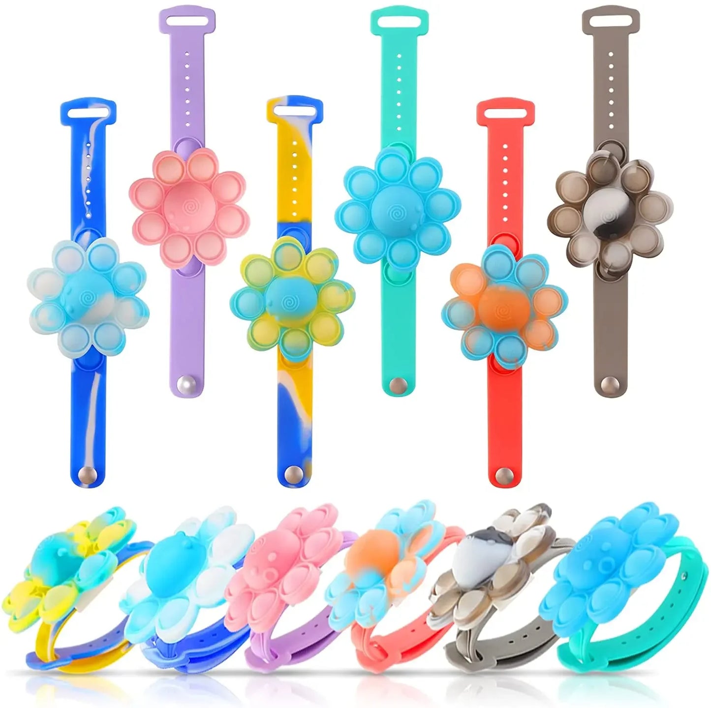 6-24pcs Random Fidget Toys Pop Mysterious Gifts Pack blind box Different Fidget Set Antistress Relief Toys for Children Adult