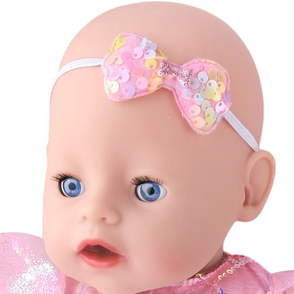 Cute Princess Tutu Skirt American 18 Inch Girl Doll Tulle Dress Children Toys Ours & Generation Dolls Cute Skirt Accessories