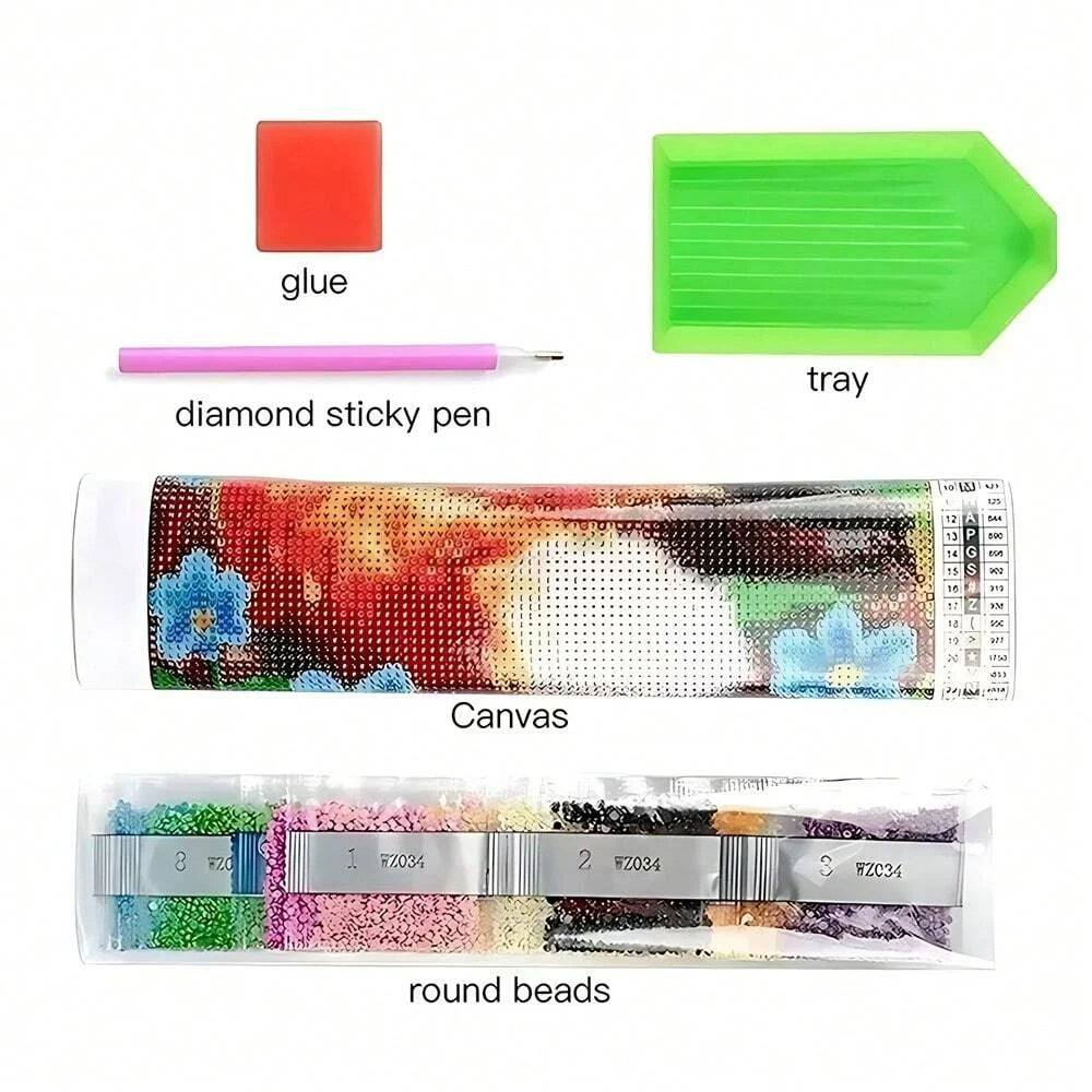 5D Diamond Art Painting Kits New 2024 Embroidery Jewelry Mosaic Cross Stitch Pikachu Bulbasaur Home Decor Children's Gift Crafts