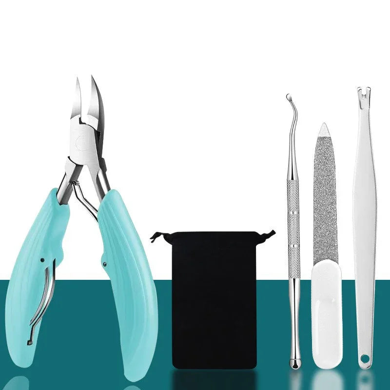 Nail Clipper Set Convenient Beauty Tools Ingrown ToeNail Scissors Dead Skin Manicure Nail Trimmer Pedicure Knife Manicure Tool