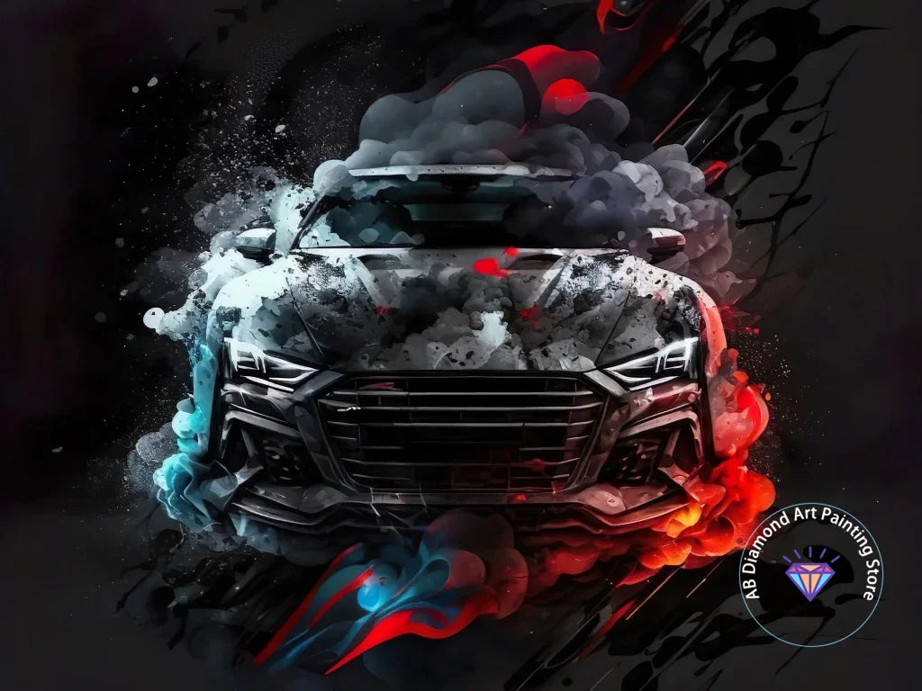 Diamond Painting Kit 5D DIY Racing Car Art RS7 RS6 E30 Diamond Embroidery Handmade Art Exquisite Gift Crafts Home Decoration