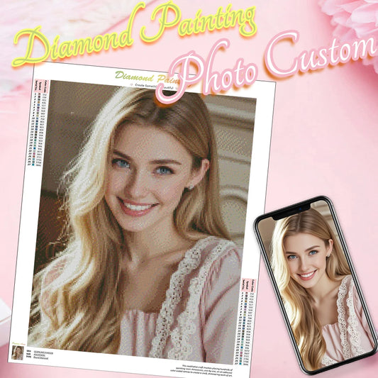 Make Your Own Photo Custom Diamond Painting Handicraft Art 5d Diamond Art Landscape Full Round Personalized Portrait Party pet