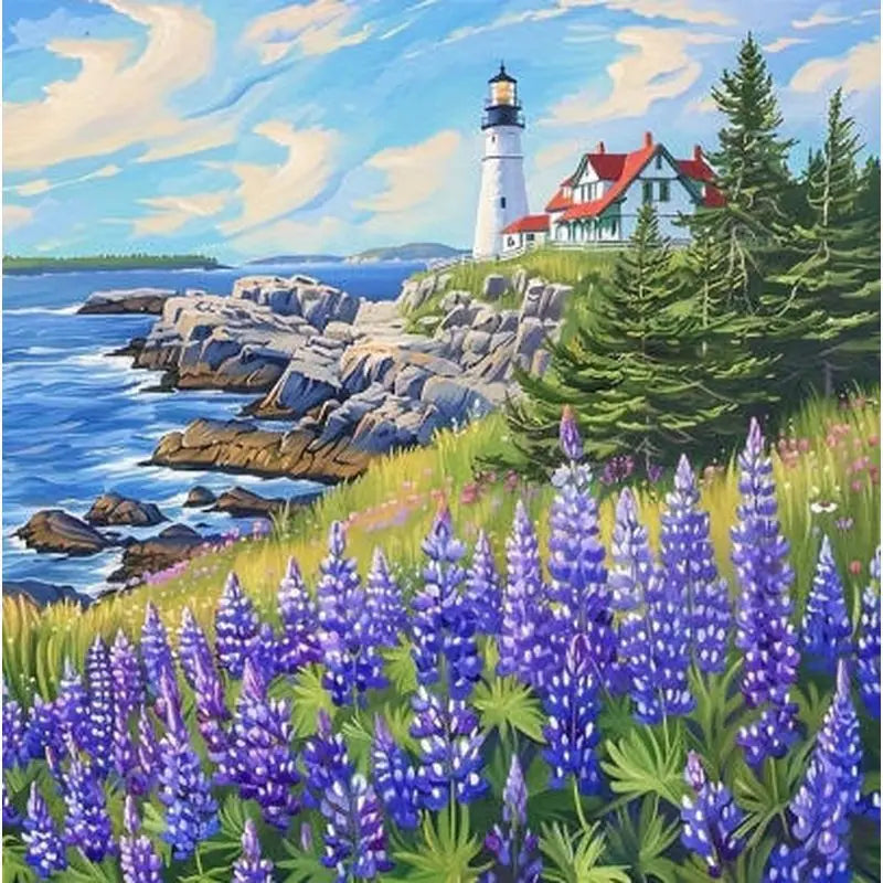 CHENISTORY Diamond Painting 5d Landscape Full Square Diamond Embroidery Mosaic Handicraft Wall Art  Decorations For Home