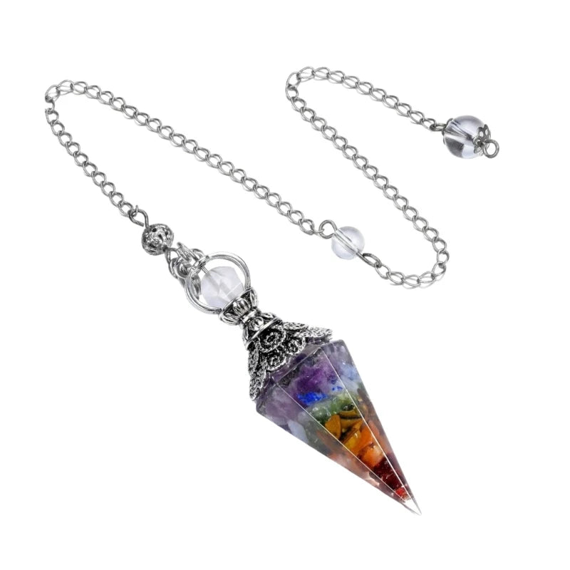Esoterics Lazuli Crystal Pendulums Healings Stone for Witchcraft Ritual
