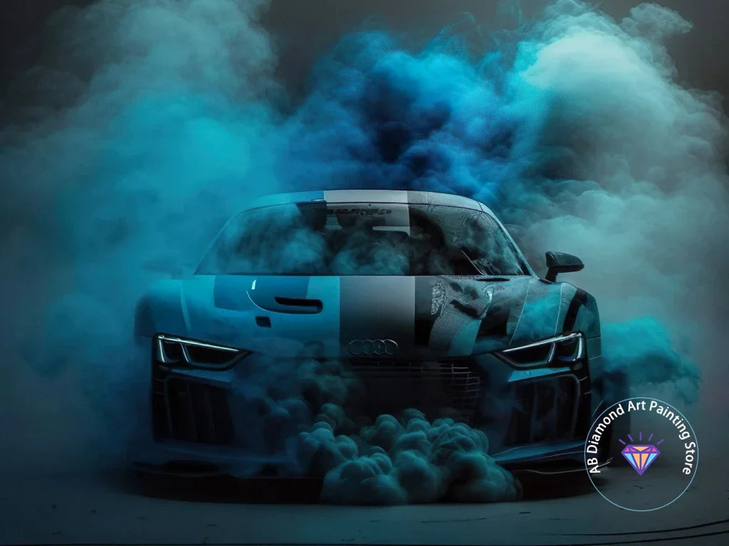 Diamond Painting Kit 5D DIY Racing Car Art RS7 RS6 E30 Diamond Embroidery Handmade Art Exquisite Gift Crafts Home Decoration