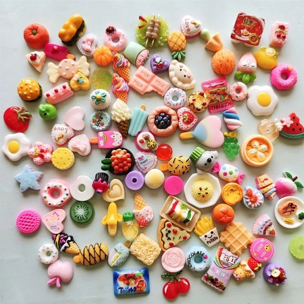 5/20/40pcs Mini Food Beverage Accessories Mini Blind Box House Kitchen Decoration Creative Party Blind Bag Children's Toy Gifts