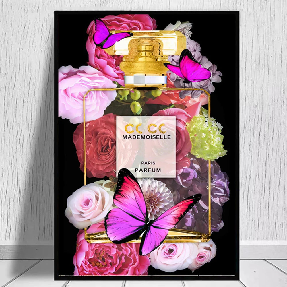 5d Diamond Painting Graffiti Perfume Street Art Full Diamond Embroidery Modern Fashion Women Bedroom Mosaic Home Decoration Gift