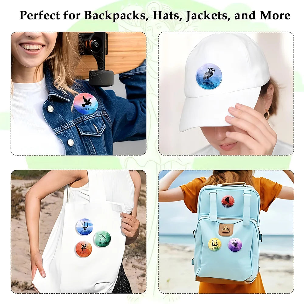 TV Series Supernatural   Animals Funny Brooches Badge Backpack Clothes Gift Accessory
