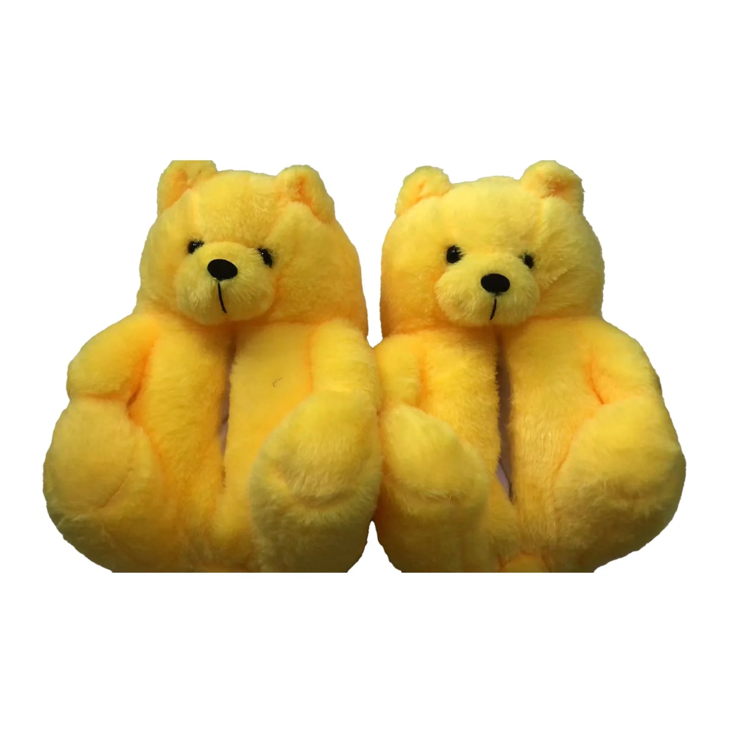 Highland Cow Fashion Bear Plush Slippers Women Men House Animals Soft Shoes Christmas Slipper Adults Indoor Shoes