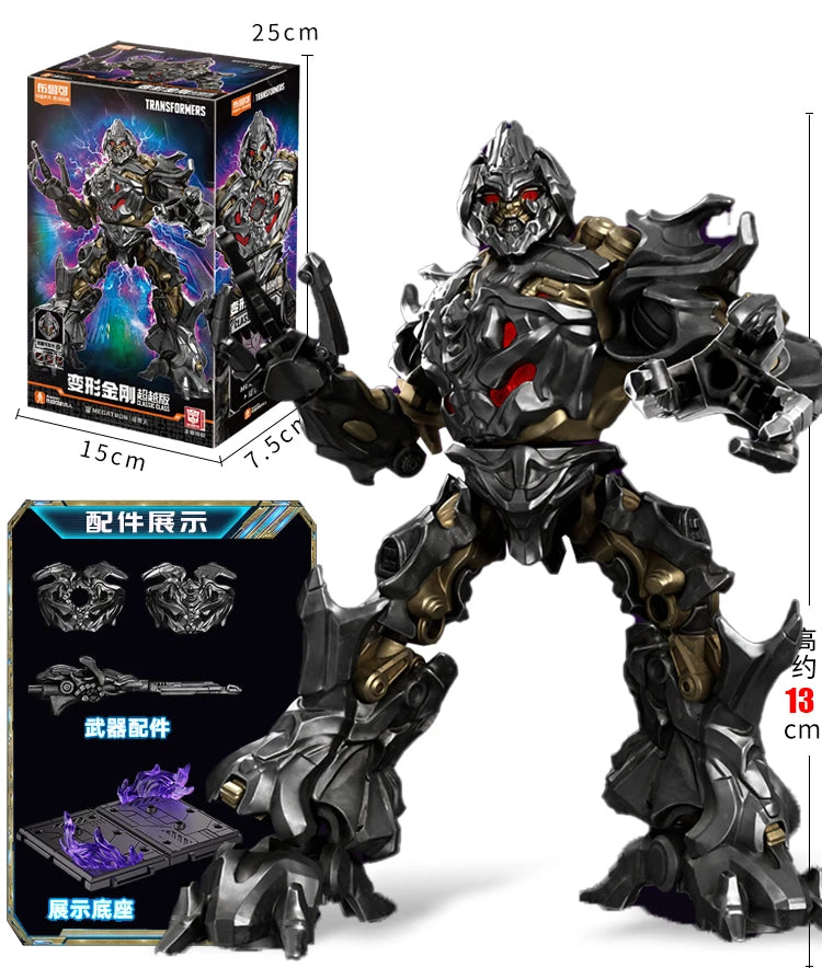 Original Blokees Transformers Optimus Prime The Fallen Shockwave Building Block Sentinel Prime Megatron Scourge Movie Toys Gifts