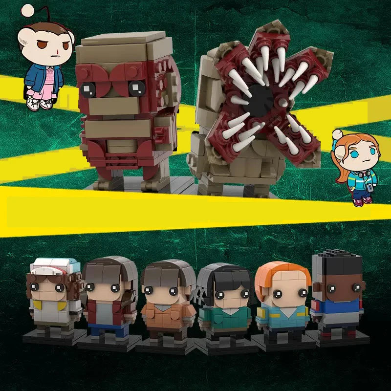 Brick Head Z model building toys, creative home decorations, building blocks sets, children's birthday gifts, educational toys