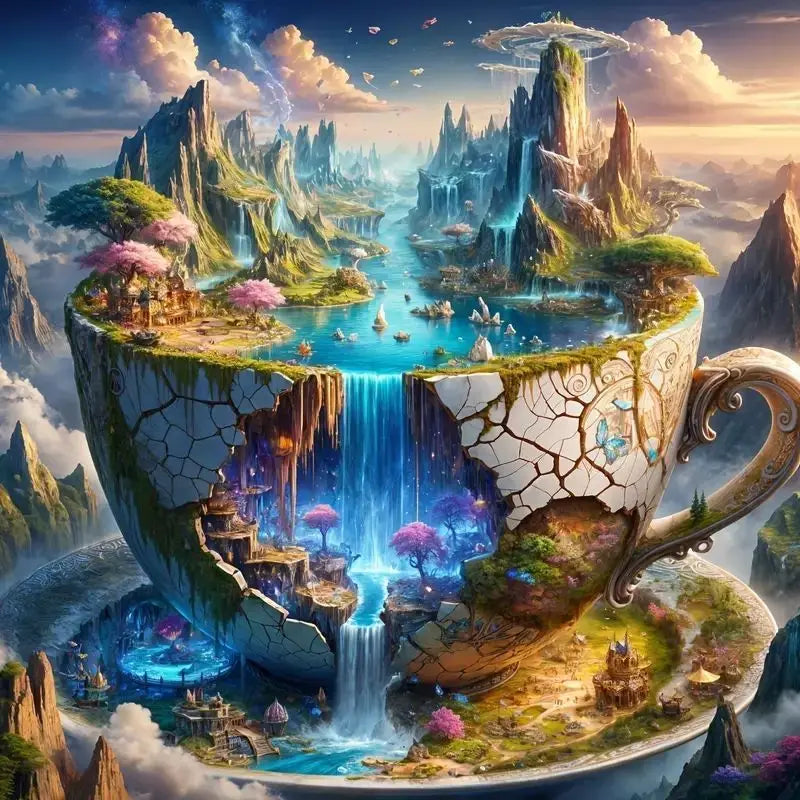 CHENISTORY Diamond Painting 5d Landscape Full Square Diamond Embroidery Mosaic Handicraft Wall Art  Decorations For Home