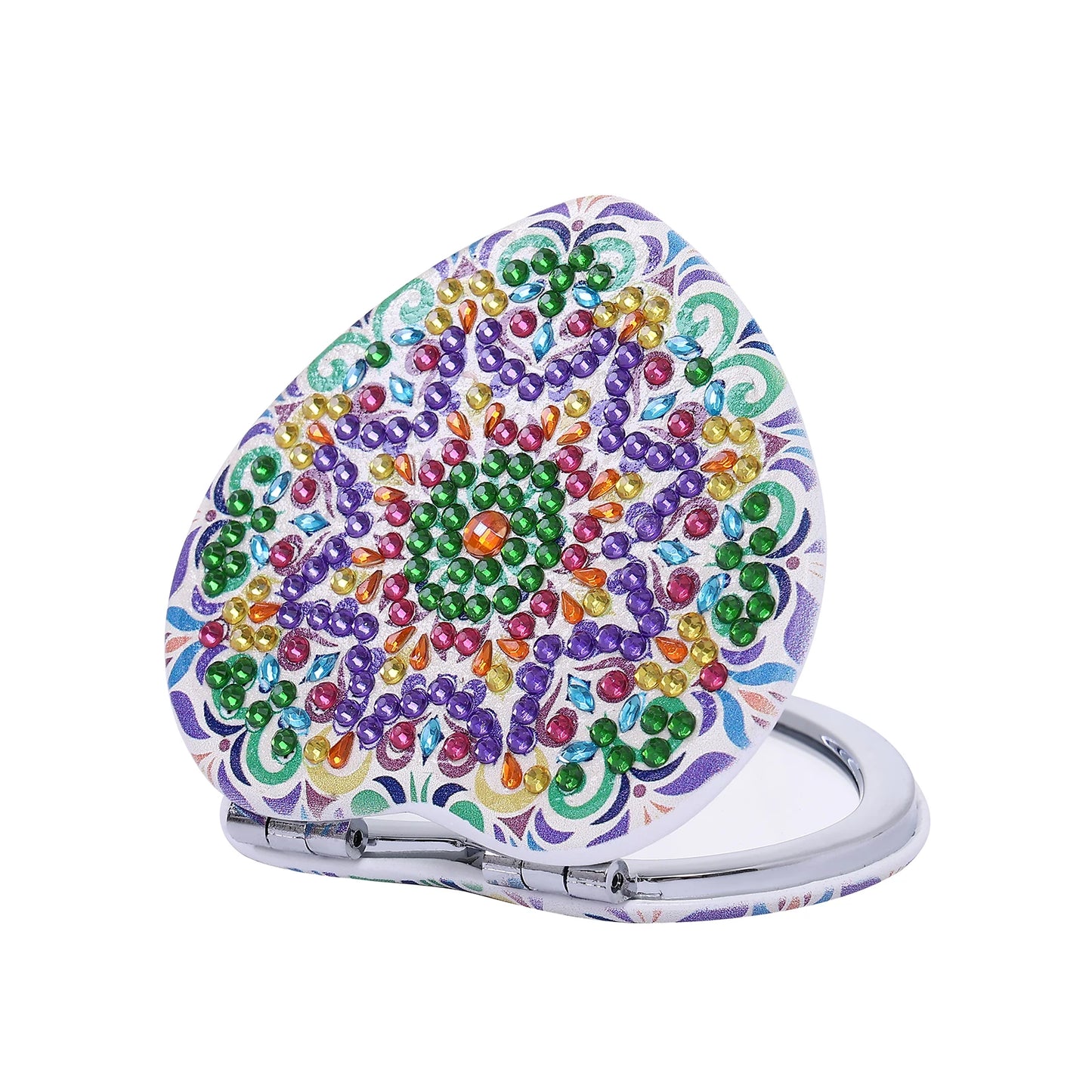 DIY diamond painting art set Mandala pattern small mirror