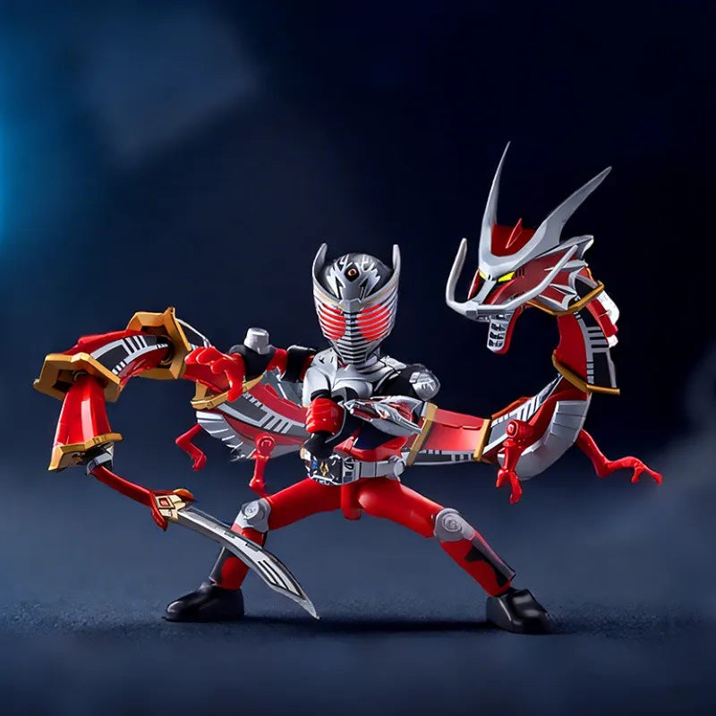 1/9Pcs BLOKEES Blind box Episode 3 survival game Kamen Rider Ex-Aid Tycoon Saber Genm Glare Movable Model Assembled Toys