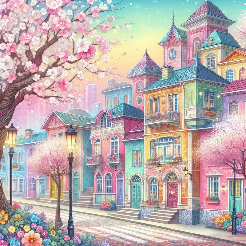 5D Diy Diamond Paintings Kits New 2025 Accessories 30x30 cm Wall Art Diamond Art Painting Kits Embroidery Full Crystal Mosaic